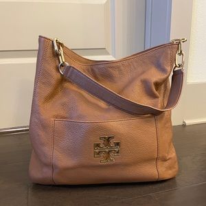 Authentic leather Tory Burch shoulder bag